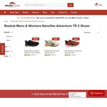 Reebok Mens & Womens Nanoflex Adventure TR 2 Shoes $59.95 (RRP $160) + Shipping @ Brand House Direct