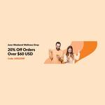 20% off Sitewide (Min Spend US$60) + Shipping ($0 with A$80 Orders) @ iHerb