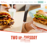 Buy Any Burger & Get a 2nd Burger of Equal or Lesser Value for $2 (Tuesdays Only) @ Betty's Burgers (Dine-in Only)
