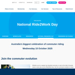 Free Coffee/Breakfast at 22 Venues on Wednesday 15/10 for Ride to Work Day