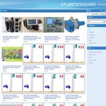 Bargain Day & Night Solar Fountain Water Pump at AtlanticSquare.com.au $46.75 FREE POSTAGE