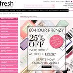 Mother's Day Frenzy, Save 25% off Storewide at Fresh, Plus Free Gift with Orders over $50