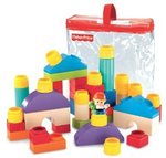 56% off for Fisher-Price Little People Builders Classic Shapes Blocks, on Amazon.com