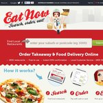 Order Food Delivery and Get $10 off Your First Order with EatNow