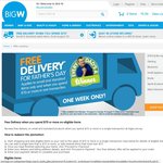 Big W - Free Delivery (Minimum Spend $70, Small/Standard Items Only)