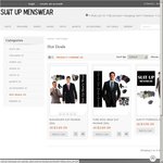 Suit Up Menswear Father's Day Suit Deals from $149 + Free Delivery