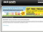 Free Shipping for Easter at Dick Smith