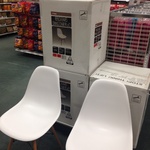 2x Replica Eames Dining Chairs $60 @ Target