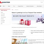 QANTAS FF: Double Points with Qantas Cash + Double Status Credits + No Joining Fee