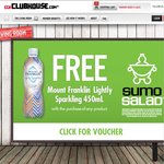 Free Mt Franklin Lightly Sparkling with Purchase of Any Product - Sumo Salad