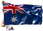 Australian Flag & Cape 2 in 1 (150cm X 90cm) $4 (Save $5) Delivered from Kogan