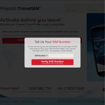 $30 Credit Instead of $20 Credit for a New TRAVELSIM