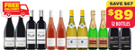 12 Bottles of French Wines $89 (Save $67) + Free Delivery @ Liquorland