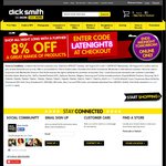 Further 8% off at Dick Smith Online