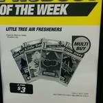 Little Tree Car Fresheners 3 for $3 at Super Cheap Auto