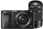 Sony Alpha A6000 16-50mm & 55-210mm $698 in Store or Online (+ $9.95 Shipping) at Camera House