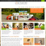 20% OFF at Love That Pet