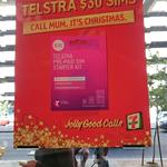 50% OFF Telstra $30 Pre-Paid Starter SIMs @ 7-11 Southern Cross VIC