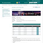 Cathay Pacific - SYD to HKG Rtn $701, MEL $686, PER $683, BNE $702, ADL $690, CNS $701