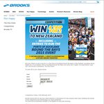 Win a Trip for 2 to New Zealand (Valued at $4,500) from Brooks