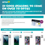 $50 Visa Gift Card When You Sign up for 24-Month Optus Mobile Plan