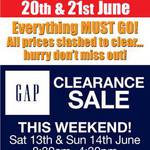 Gap Clearance Sale - Kids & Baby from $7, Adults from $10 at Liverpool NSW