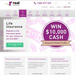 Win $10,000 from Real Insurance