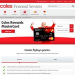 Coles Mastercard with 20,000 Bonus Flybuys Points