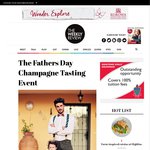 Win a Double Pass to Fathers Day Champagne Tasting, Sept 6, [VIC] from The Weekly Review