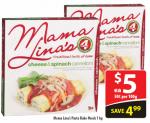 Mama Lina's Pasta Bake Meals 1KG  - $5, was $9.99 (Woolworths - All States)