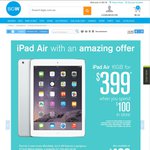 iPad Air 16GB Silver $399 with $100 Spend ($379 with Discounted Wish Cards) (or $429) @ Big W