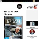 Win 1 of 5 Copies of The Ex-PM on DVD from The Weekly Review [VIC]