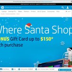 HP Store Gift Card Offer - Spend $599 Get $75, $1000 Get $100, $1800 Get $150 Gift Card