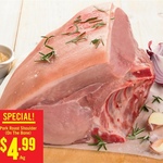 Pork Shoulder $4.99kg @ Tasman Meats (Vic Only)