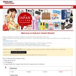 Rakuten ¥3000 (~ $35.35 AUD) off Sitewide for Orders over ¥10000 (~ $117.86 AUD)