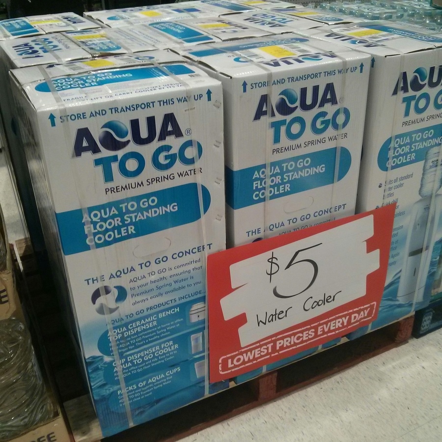 aqua to go vita floor standing water cooler