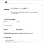 AmEx Offer - $15 Back on $80+ Spend at Farmer Jack's [WA]