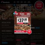 Domino's Pizza 40% off (Excludes Value and Extra Value Ranges)