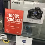 Canon 100D with 18-55 IS STM Lens $439.10 (after $100 Cashback) @ BIG W
