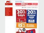 Kmart 20% Off Toys 15-18 March