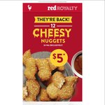 Cheesy Nuggets 12 for $5, Rooster Rolls 2 for $10 (WA Only) @ Red Rooster