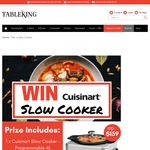 Win a Cuisinart Slow Cooker Worth $159 from TableKing