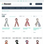  Winter Scarves Sale - 20% off on All Scarves @ Bazaari E Trade