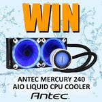 Win an Antec Mercury 240 AIO Liquid CPU Cooler Worth $125 from Mwave