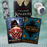 Win a selection of Leigh Bardugo Books and Swag from Sponsoring Authors (see notes below)