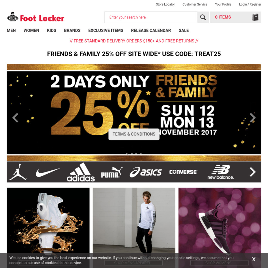 footlocker online raffle