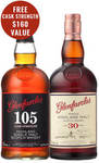 Free Glenfarclas 105 Cask Strength Scotch Whisky 700ml when you buy Glenfarclas 30YO 700ml $589.99 + Delivery @ GoodDrop