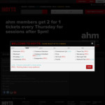 Hoyts: 2-for-1 Tickets Every Thursday After 5pm for AHM Members eg. LUX $33.60