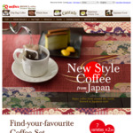 Find-Your-Favourite Coffee 2+1 Set JPY3,000 / AU ~$39.84 + Free Shipping (Normally JPY4,500 / AU ~$58.08) @ Brooks Cafe