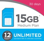 Lebara Mobile Medium Plan $29.90 Starter Pack for $14.95 with 5GB + 10GB Bonus Data